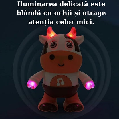 Văcuța Dansatoare cu Lumină și Muzică